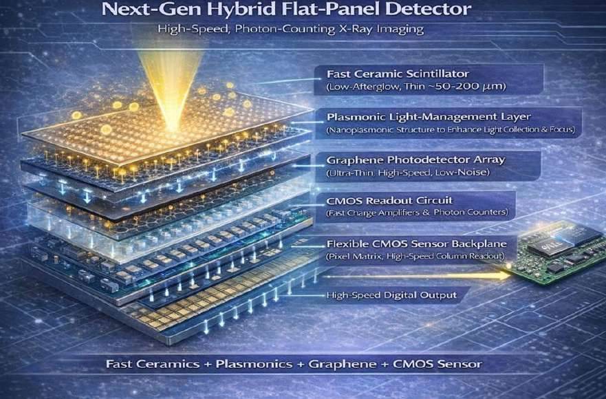 Next-generation hybrid flat panel detector